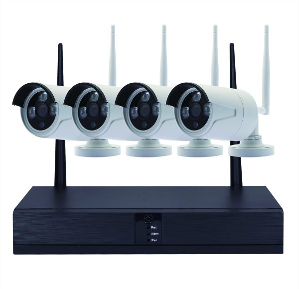 Հավաքածու Տեսաձայնագրիչ  NVR  Wireless IP camera 1080P,4-camera+4CH 645 - 2M