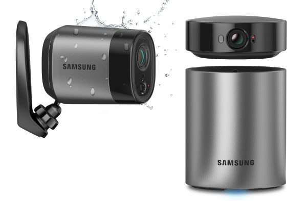 Samsung A1 NVR + 3 smartCam Outdoor 720Wireless Battery Powered Camera