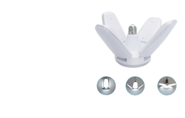 Լեդ լամպ Deformable Fan Blade Led Bulb 60W 6500K