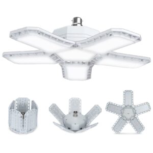 Led folding garage light 100W White