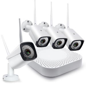 Հավաքածու Տեսաձայնագրիչ   720P Wireless IP camera 4CH 699 - 1M