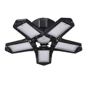 Led folding garage light 100W BLACK