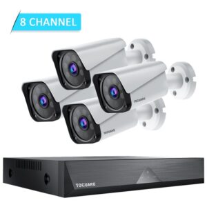 Հավաքածու Տեսաձայնագրիչ TOGUARD-W204/1080P 8CH IP66 Դրսի