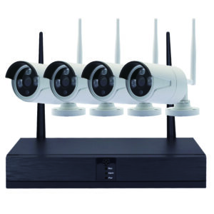 Հավաքածու Տեսաձայնագրիչ  NVR  Wireless IP camera 1080P,4-camera+4CH 645 - 2M