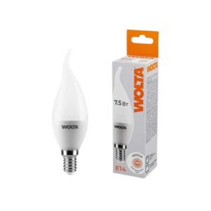 Լեդ լամպ Wolta 7W E14 մոմ թեք