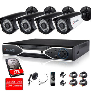 Հավաքածու Տեսաձայնագրիչ  NVR  1080P IP  տեսախցիկ 4 CH 669 POE 2M